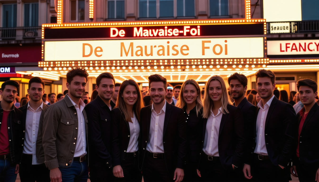 découvrez les coulisses du film 'de mauvaise foi' avec l'équipe artistique qui se livre au cinéma de bourbon-lancy. plongez dans l'univers de cette comédie captivante et rencontrez les talents derrière la caméra lors d'une séance exceptionnelle.