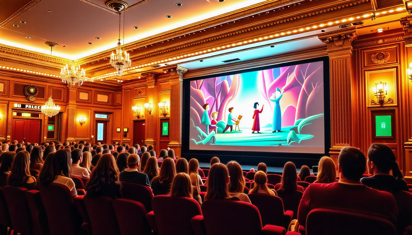découvrez une séance exceptionnelle au cinéma le palace d'equeurdreville-hainneville, alliant un film d'animation captivant et une lecture immersive, pour une expérience culturelle inoubliable.