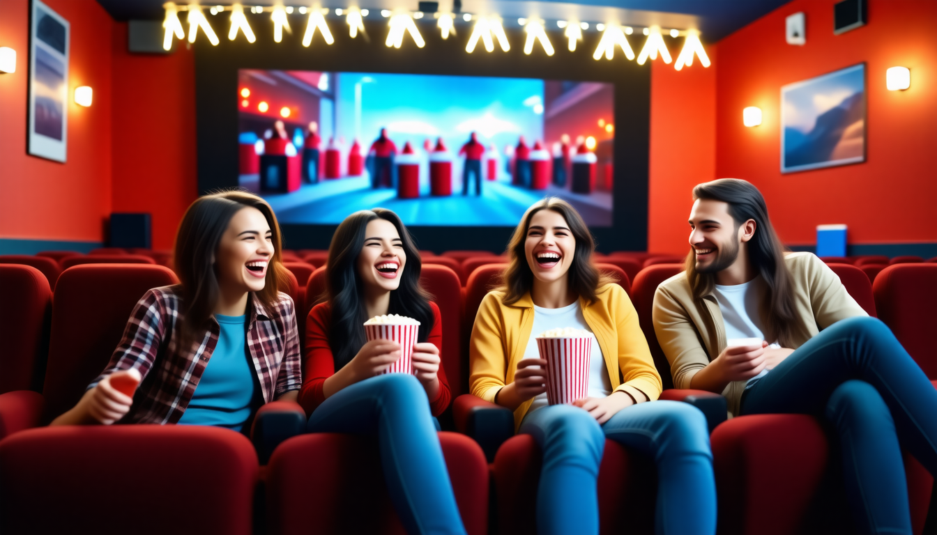 découvrez l'univers du cinéma à travers une rencontre chaleureuse entre amis, où les rires, les discussions passionnantes et les souvenirs inoubliables se mêlent. plongez dans une soirée conviviale dédiée aux films qui nous rassemblent et aux émotions qui nous touchent.