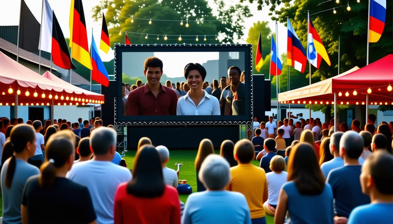 participez à un ciné-rencontre exceptionnel à mayenne, célébrant la réunification allemande à l'occasion de la fête de l'europe. profitez d'une projection captivante suivie d'échanges enrichissants sur l'impact de cet événement majeur dans l'histoire européenne.