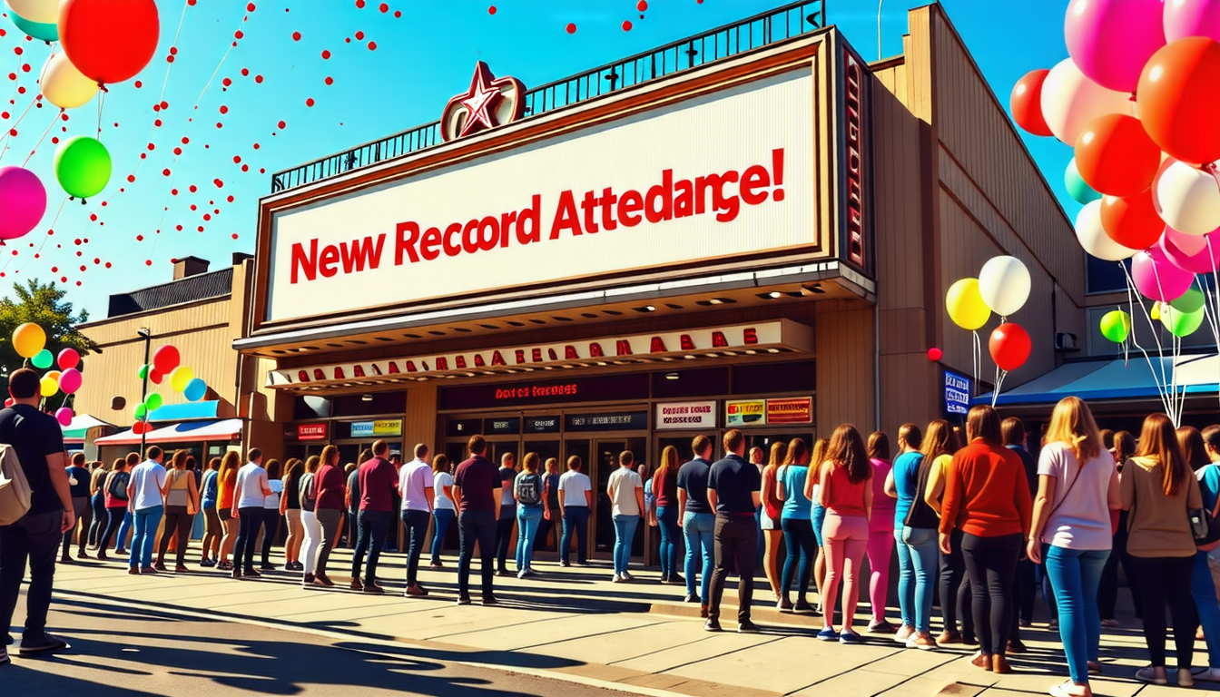 découvrez comment ce long-métrage a conquis le cœur des spectateurs et établi un nouveau record d'affluence au cinéma des deux-sèvres, captivant les foules avec son récit fascinant et son ambiance inégalée.