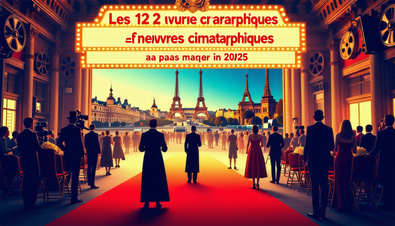 découvrez les 12 œuvres cinématographiques françaises incontournables à ne pas manquer en 2025. plongez dans un panorama riche et varié de films qui marquent cette année, alliant émotions fortes, récits captivants et réalisations innovantes. ne ratez pas ces pépites du cinéma français!