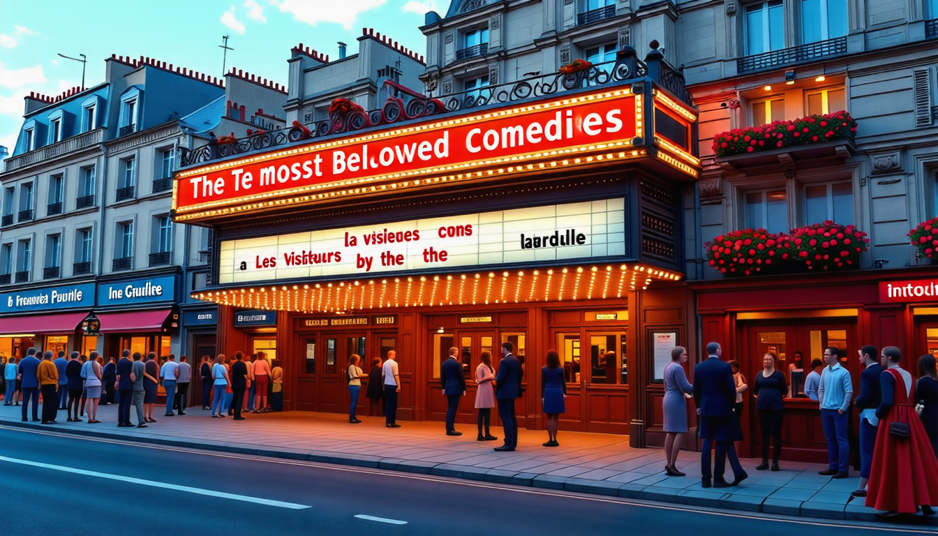 découvrez notre sélection des dix comédies les plus appréciées par le public français, mettant en lumière des films hilarants qui ont conquis les cœurs et les rires de millions. un voyage à travers l'humour français qui promet de vous divertir !