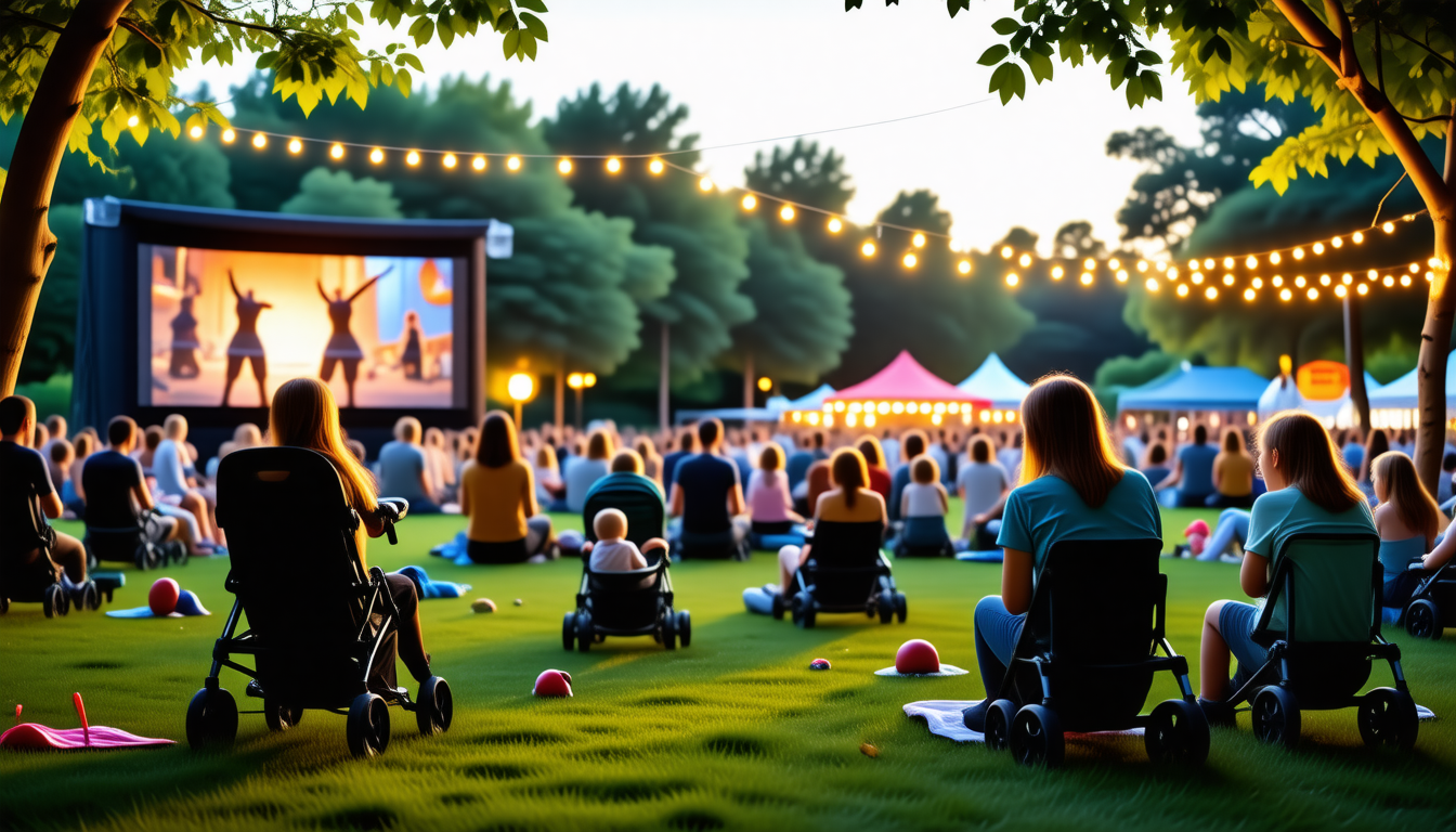 découvrez le ciné poussette à mayenne, une initiative qui ravive l'amour du cinéma pour de nombreux parents après une décennie d'absence. profitez d'une sortie conviviale en famille, alliant projection de films et moments de partage, dans une ambiance chaleureuse et accueillante.