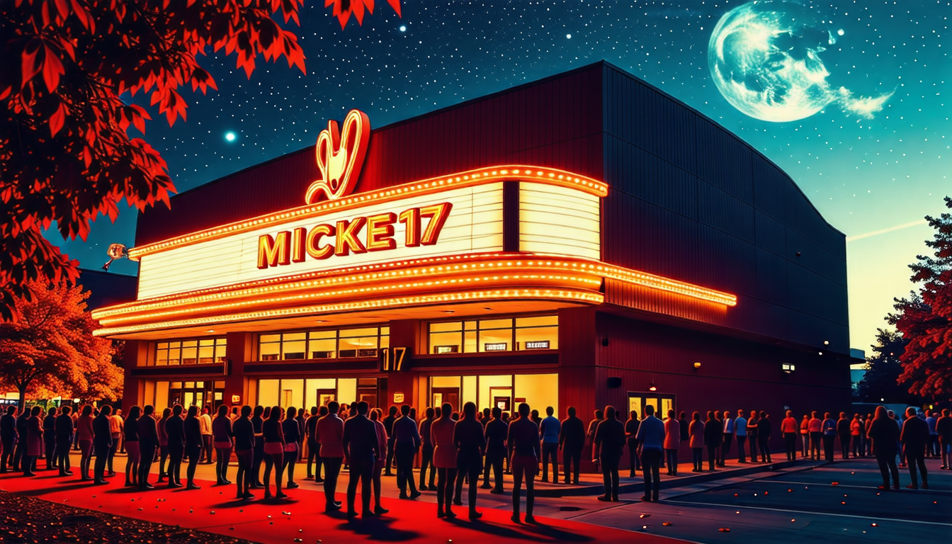 participez à une séance spéciale du film 'mickey 17' au cinéma de sarralbe ! ne manquez pas cette occasion unique de découvrir l'univers fascinant de mickey dans un cadre convivial. réservez vos places dès maintenant !