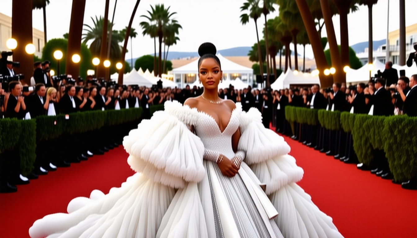découvrez l'éclatante présence de rihanna au festival de cannes, où son style inclassable fait tourner les têtes sur le tapis rouge. plongez dans l'univers captivant de cet événement prestigieux et laissez-vous inspirer par l'audace et l'élégance de la superstar.