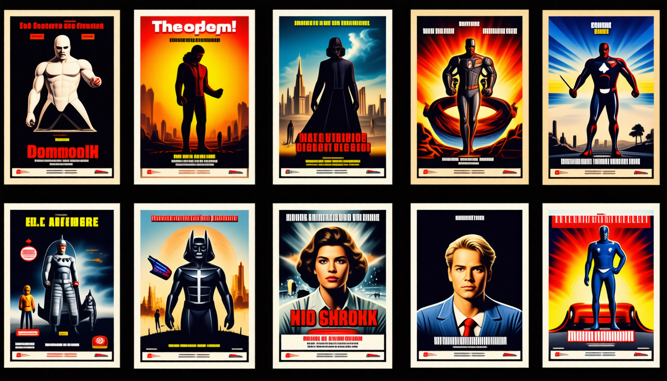 testez vos connaissances en cinéma avec notre défi passionnant ! identifiez 7 films emblématiques uniquement grâce à leurs affiches. êtes-vous prêt à relever le challenge et à prouver que vous êtes un véritable cinéphile ?
