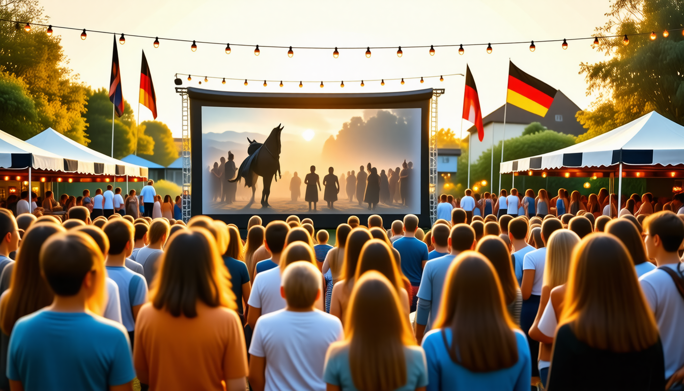 participez à une soirée unique à mayenne pour célébrer la réunification allemande dans le cadre de la fête de l'europe. partagez des échanges enrichissants autour de projections cinématographiques, de discussions et de moments de convivialité. une occasion idéale pour découvrir la culture européenne et renforcer les liens entre les nations.