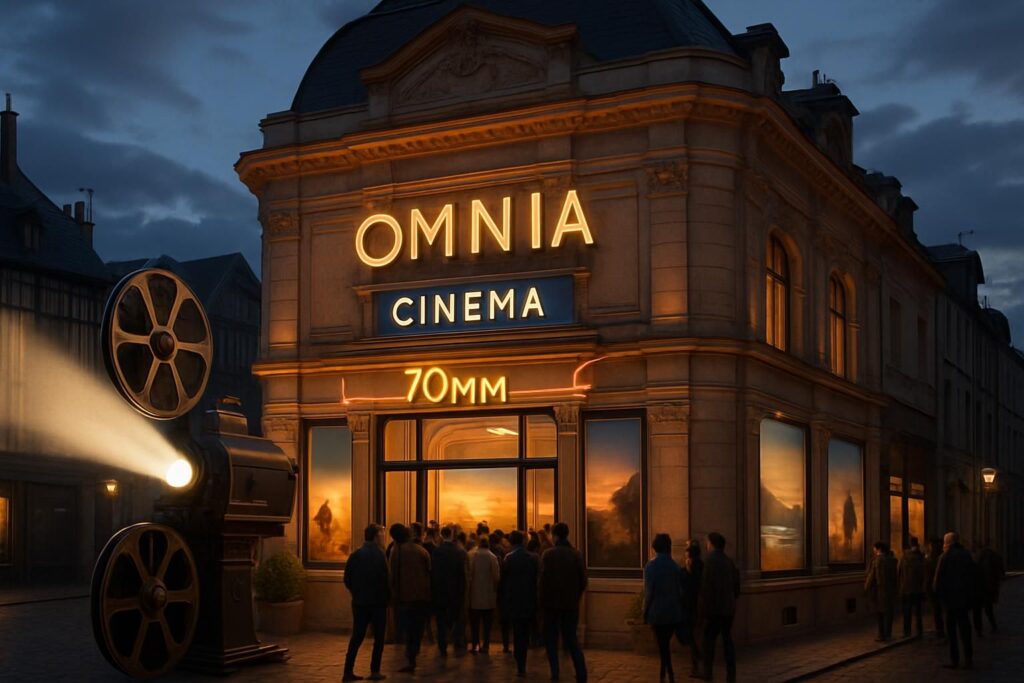 découvrez l'expérience unique au cinéma omnia de rouen avec son nouveau projecteur 70mm, offrant une projection exceptionnelle d'un film culte mondial.