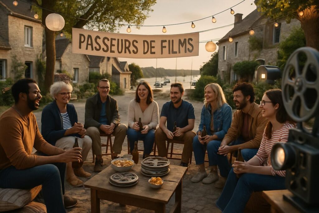 découvrez le festival « passeurs de films » qui revient en toute convivialité à l’île-aux-moines, offrant une sélection unique de films dans une ambiance chaleureuse et festive.