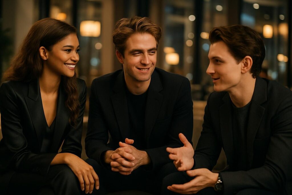 découvrez pourquoi zendaya, robert pattinson, tom holland et d'autres stars dominent actuellement le paysage médiatique et culturel, devenant incontournables ces derniers temps.