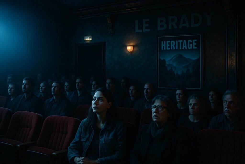 découvrez au cinéma le brady à paris le film d'horreur corse héritage, un thriller captivant qui séduit les spectateurs parisiens par son ambiance intense et son suspense effrayant.