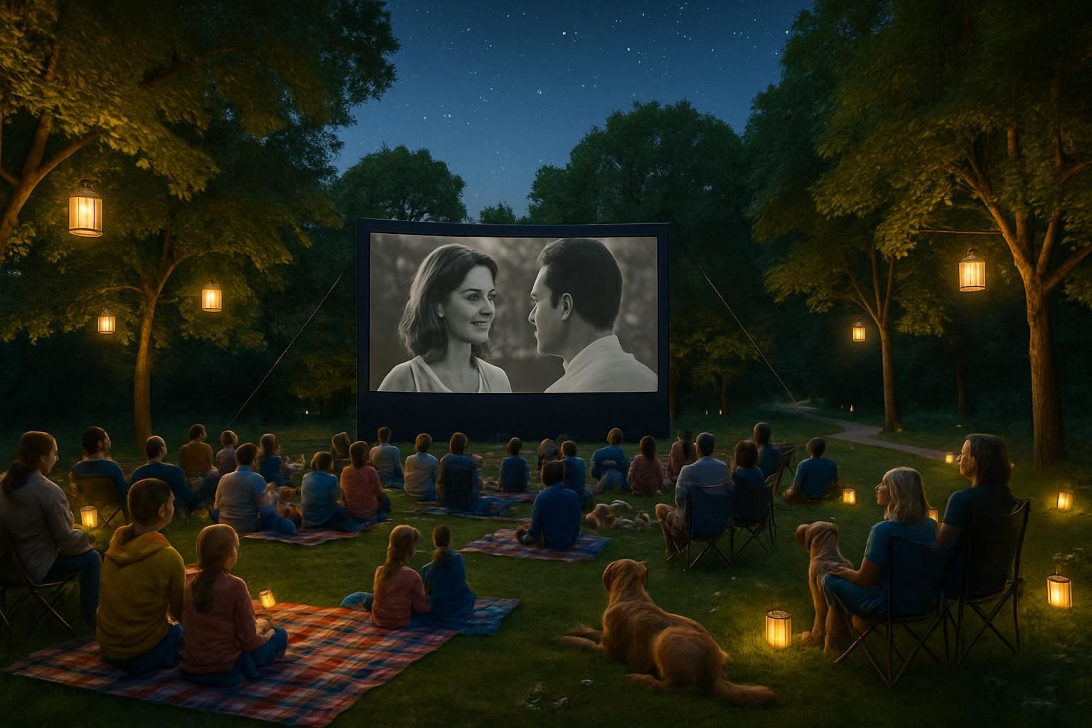 découvrez le cinéma en plein air au parc du vert buisson à bruz. profitez de soirées conviviales sous les étoiles avec une programmation pour toute la famille.