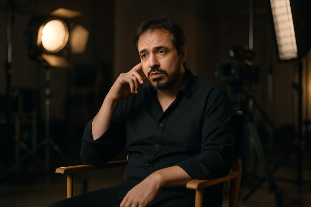 découvrez les commentaires d'alexandre astier sur le report de la sortie du deuxième volet, partie 2, de kaamelott au cinéma.