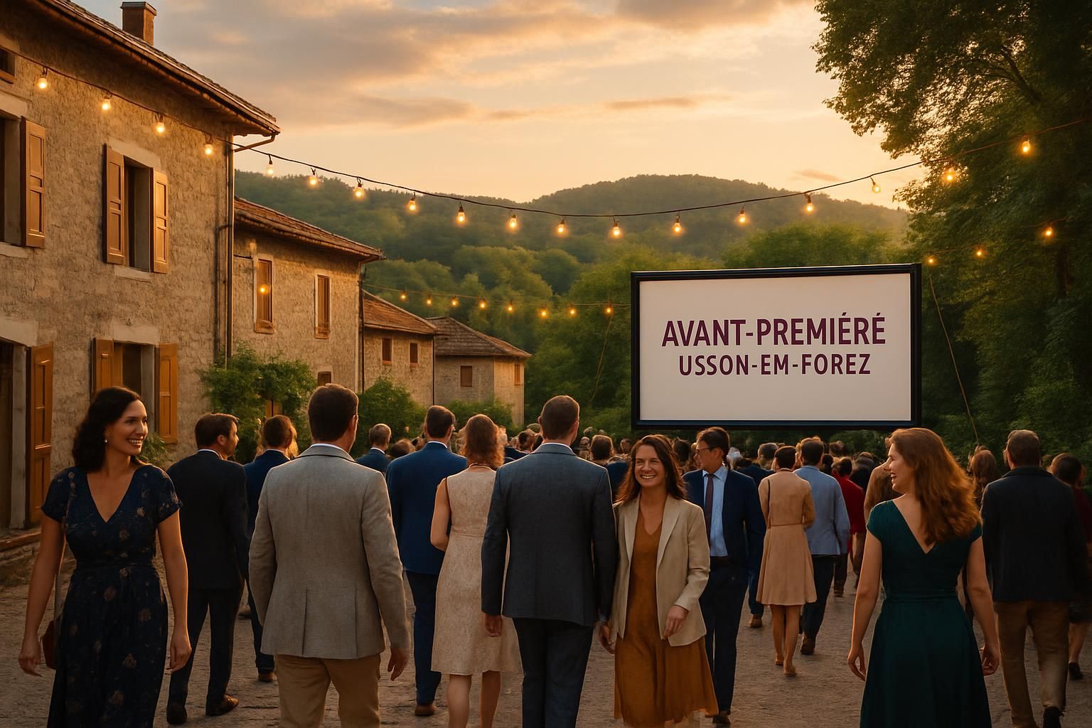assistez au coup d’envoi exclusif et découvrez en avant-première le film surprise à usson-en-forez. une expérience unique à ne pas manquer !