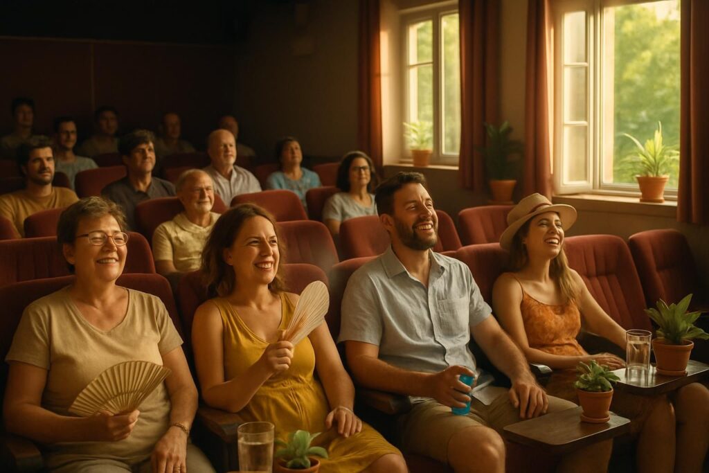 découvrez comment les petites salles de cinéma de jarny vivent un été lumineux et chaleureux malgré l'absence de climatisation, offrant une expérience unique aux cinéphiles.
