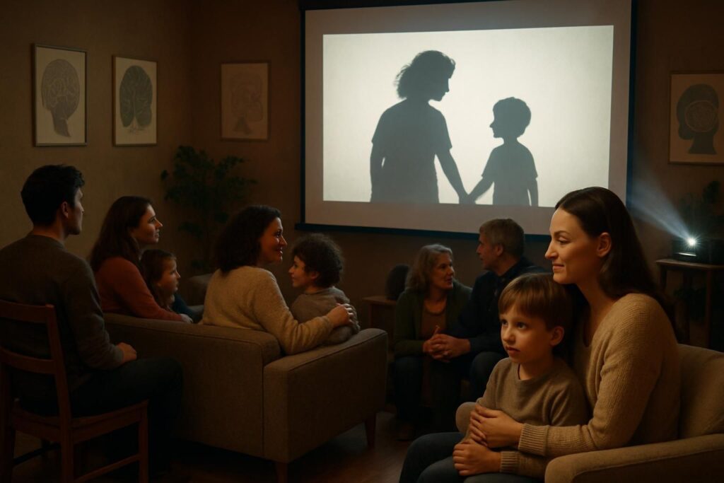 participez à une soirée cinématographique dédiée aux troubles du neurodéveloppement, offrant un moment d'échange et de partage avec les familles concernées.