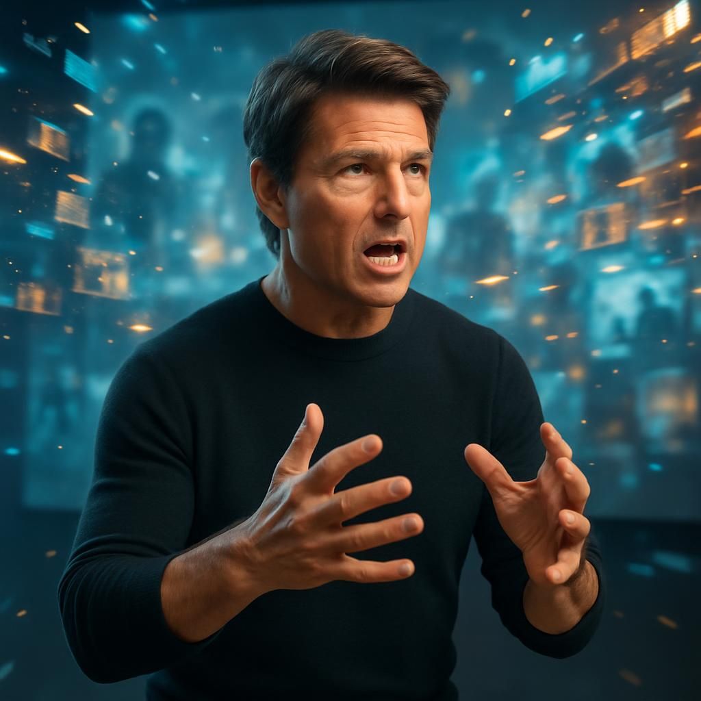 découvrez comment tom cruise explique que la fusion révolutionnera 30 films en une trentaine de œuvres beaucoup plus riches et immersives.
