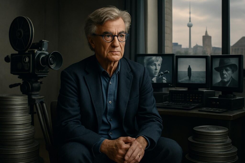 découvrez l'interview de wim wenders, cinéaste allemand emblématique, qui explore son lien profond entre art et engagement politique à travers son œuvre cinématographique.
